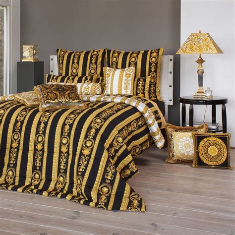 versace comforter set full|Versace king size bedding set.